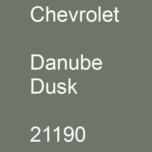 Chevrolet, Danube Dusk, 21190.